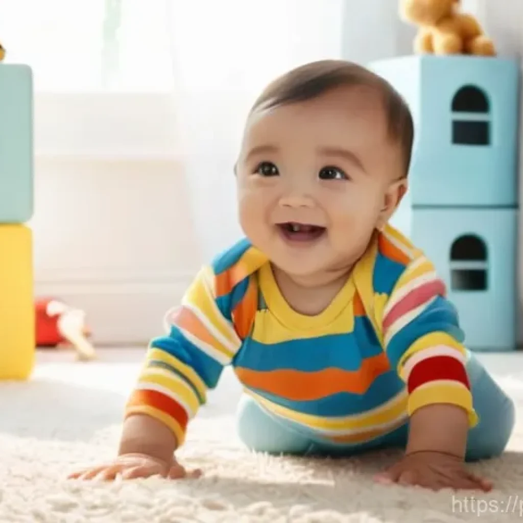 통계분석에서 사용하는 데이터 샘플링 기법 - **Prompt:** A heartwarming scene of a cheerful baby, approximately 10 months old, sitting comfortabl...